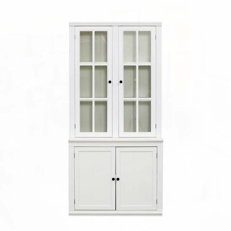 Armoire vitrée avec portes en verre