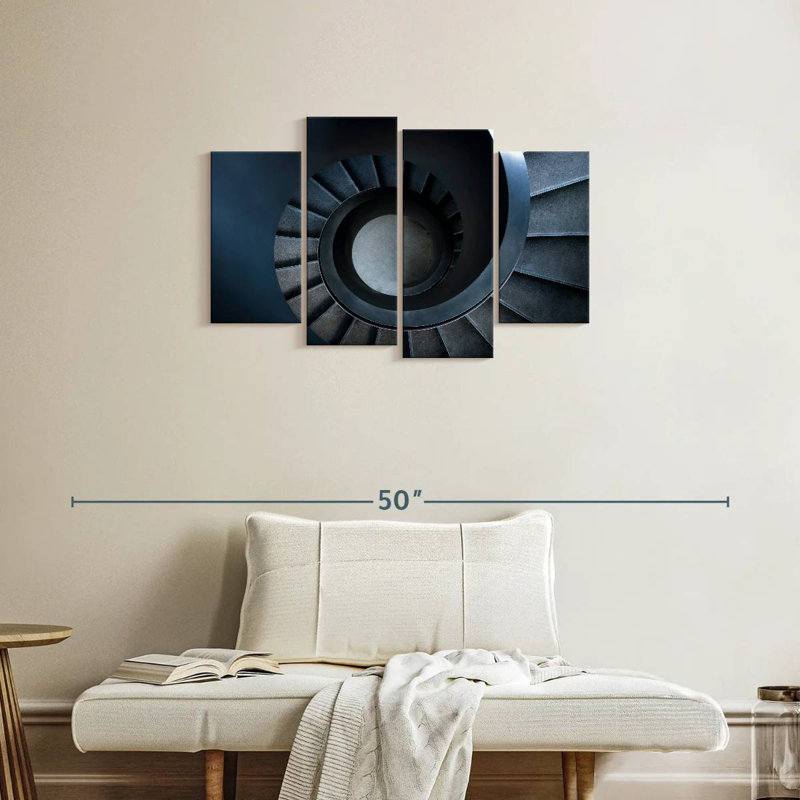 Escalier en colimaçon Lilie Sleek, H 22 po x l 36 po
