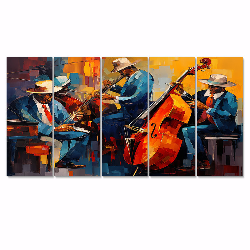 Ensemble de 5 décorations murales Nelia, H 28 po x l 60 po