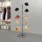 Metal Hat Rack Rotating Hat Display Rack Black-130728191