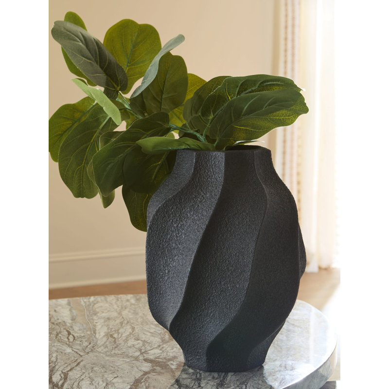 Vase Judworth, H 12 po x l 10 po x P 10 po