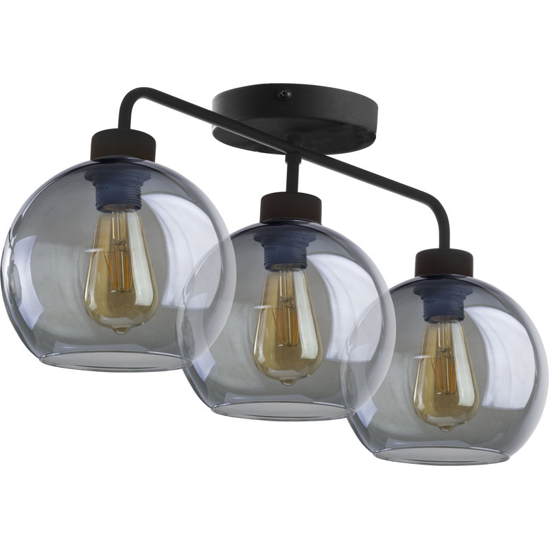 Bigelow Glass Semi Flush Mount