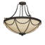 Luminaire suspendu unique à 6 lumières Carousel
