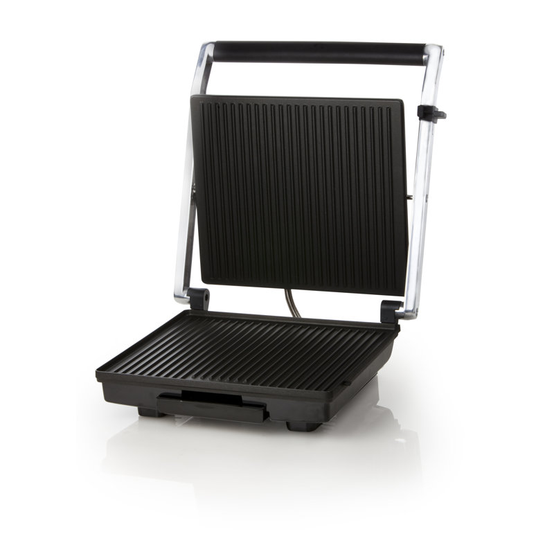 Domo 35.6cm Non Stick Electric Grill & Panini Press with Lid