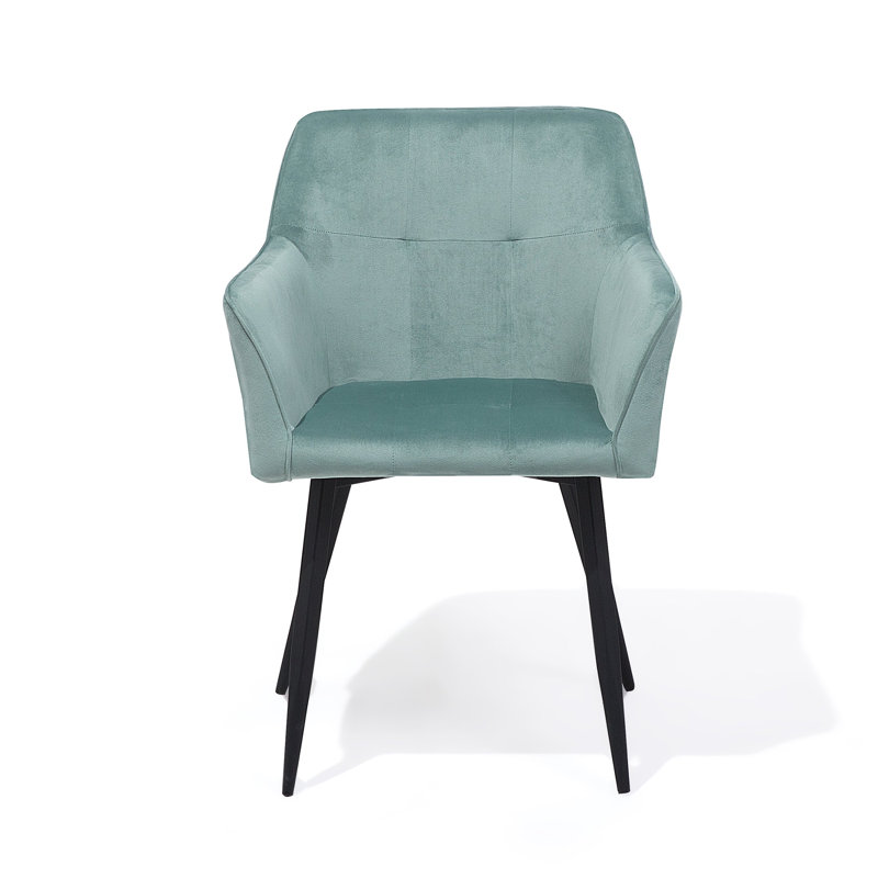 Willenhall 41cm H Tufted Armchair, Mint Green