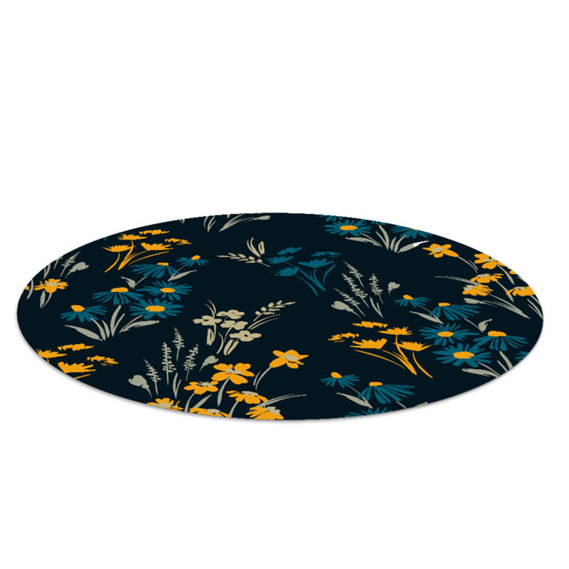 Hard Floor Straight Round Chair Mat
