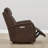 Wall Hugger Power Recliner With Faux Leather Upholstery – Ergonomic High-Back Design-902599659