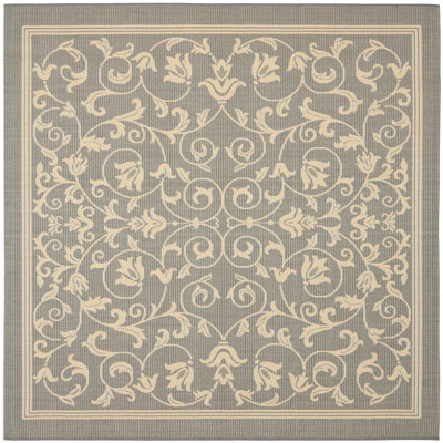 Tapis d'intérieur / extérieur à motif floral Galena Performance