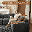Canapé modulaire en velours courbé - 118, chaise longue rembourrée de compression-1367870196