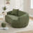 Heidemaria 89'' Boucle Upholstered Curved Sofa-1880599742