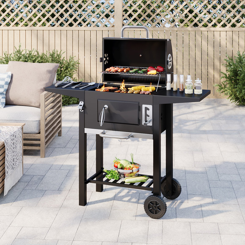 Dakota Fields Camala 62cm W Charcoal Grill