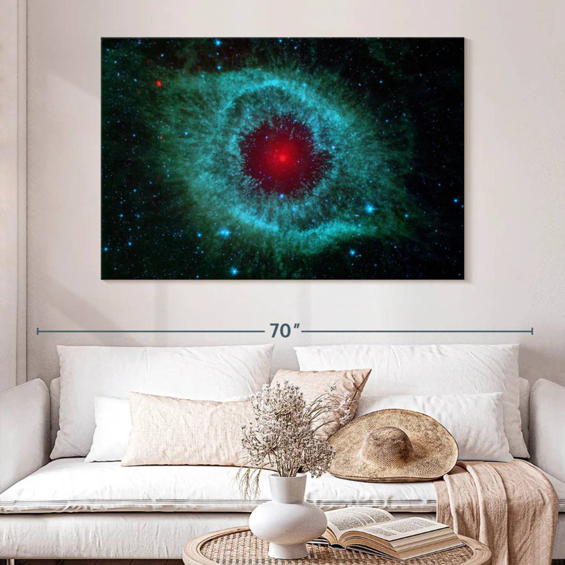 Oberle Helix Nebula, 34" H x 51" W