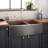 36" Atlas 60/40 Offset Double-Bowl Stainless Steel Farmhouse Sink with Curved Apron-66970334