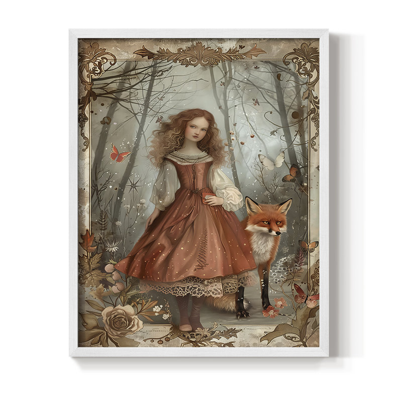 «WOMEN Series CDI», reproduction encadrée - bois massif, H 21 po x l 17 po, Blanc