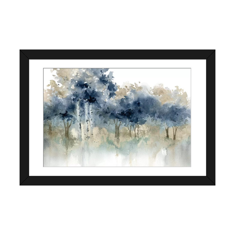 « Water » par Carol Robinson - impression sur toile tendue, H 40 po x l 60 po, Impression sur toile encadrée, Noir