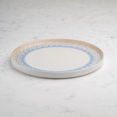 Assiettes empilables à bord court en porcelaine de qualité supérieure Cruise-Athena