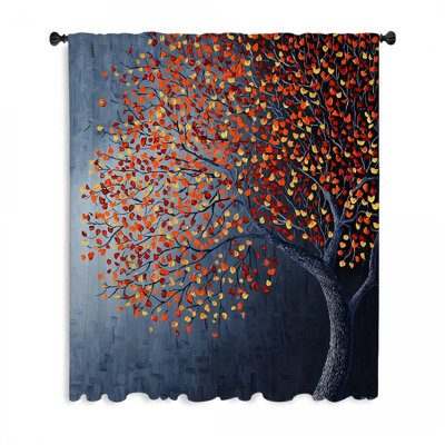 Rideaux de fenêtre Falling Leaves