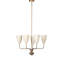  Jasmine Solid Brass 5-Light Chandelier