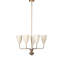Lodovico Solid Brass 5-Light Chandelier