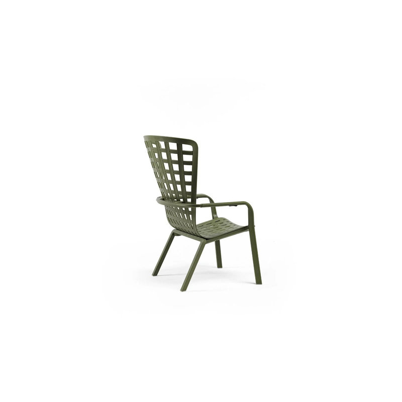Folio Outdoor Rocker Chair, Beige, Green