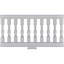 Ensemble de garde-corps à balustrade non assemblé Winford Endurathane 500 Series, hauteur totale de 28 po x L 2 pi. L'ensemble comprend (5) balustres Winford de l 2 1/2 po x H 20 po, (1) traverse supérieure de L 24 po, (1) traverse de 24 po L Rail inférieur, (2) trousses d'installation de rail-127703438-128605334