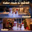 Décoration de Noël de bonhomme de neige 3 pièces