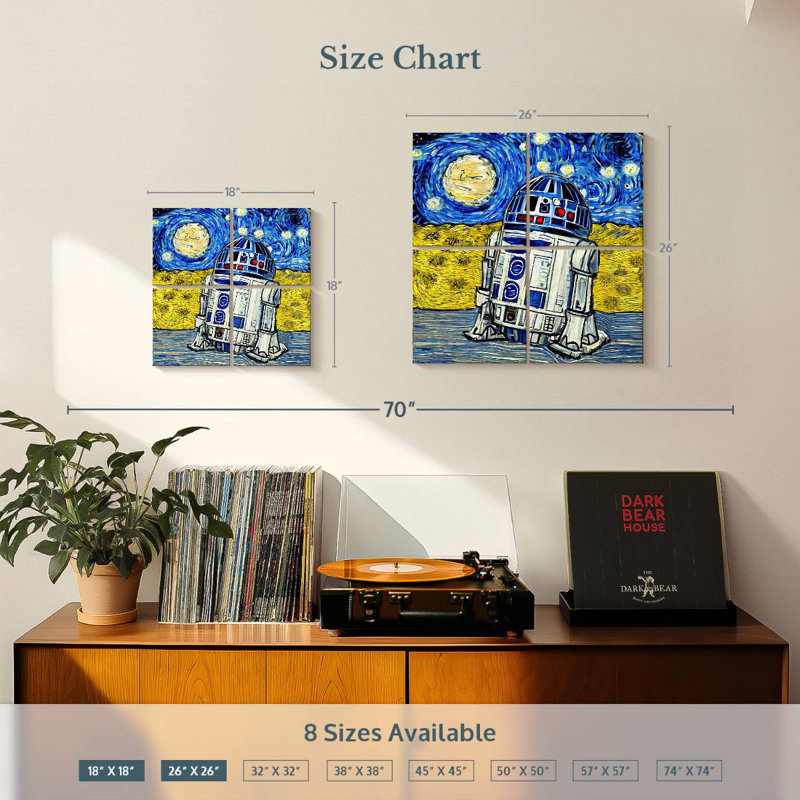 Keiraleigh Star Wars R2D2 I, 26" H x 26" W