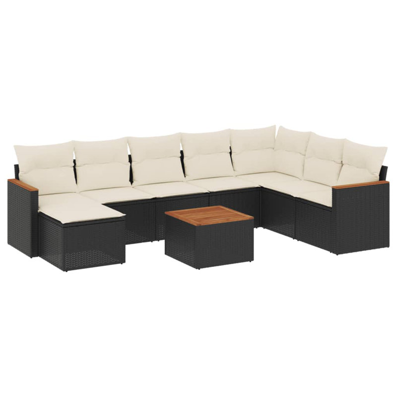 Ensemble de canapé de jardin Vidaxl