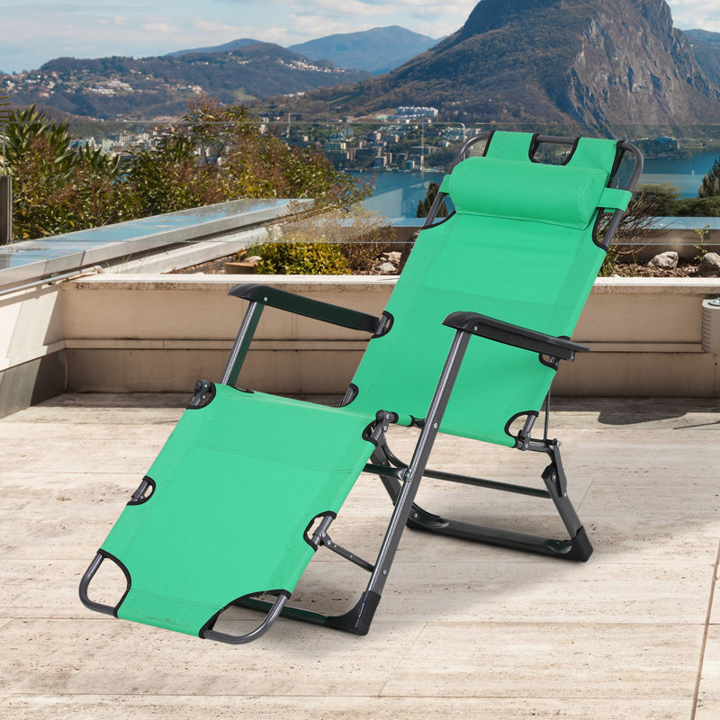 Metal Outdoor Lounge Chair