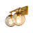 Dimmable Bathroom Vanity Lights With Clear Shade-1880891558