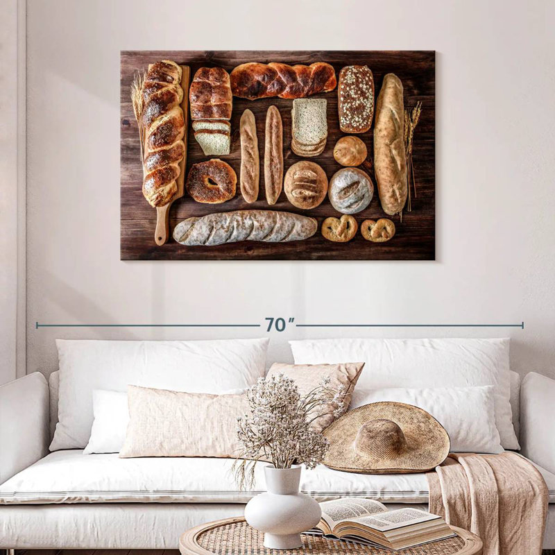 Yarlin Baked Breads For Breakfast, 30" H x 45" W