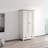 Topazio 35.7" Armoire with Adjustable Shelves, Hanging Rod-1673206240