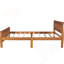 Lit plateforme en bois avec tête de lit et lattes en bois-880222407-880222456