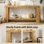 Console 63 "avec tablette de rangement Boho