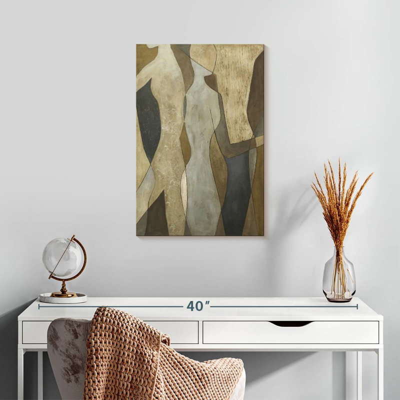 Leisha Figure Overlay II, 24" H x 16" W