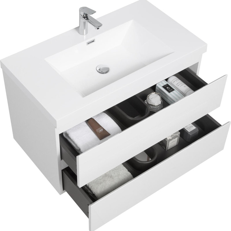 Wall Mounted Bathroom Vanity