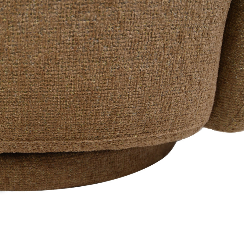 Chaise pivotante Florentina, Marron clair
