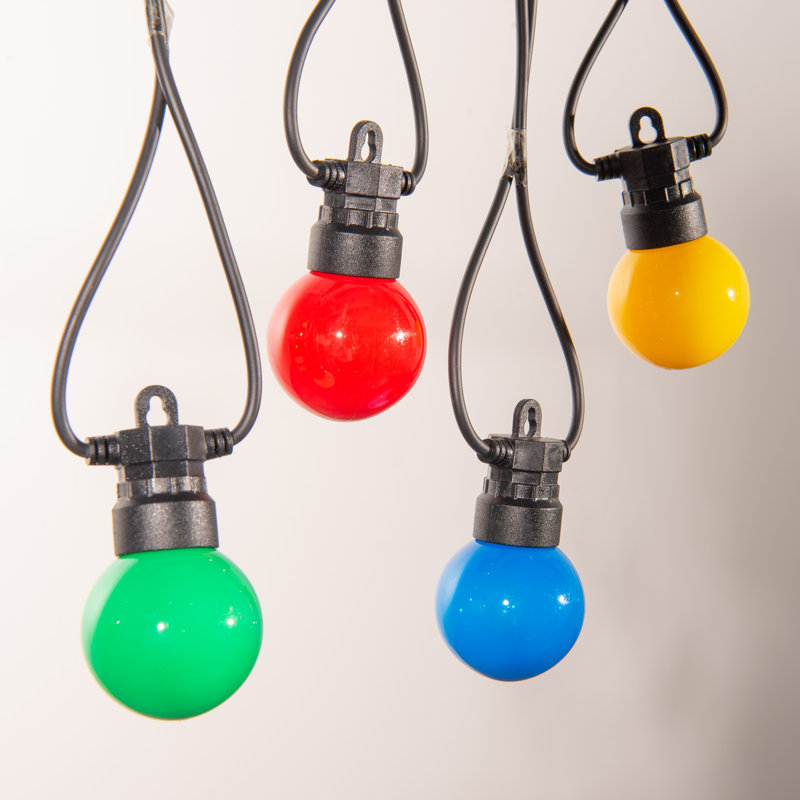Outdoor 12 - Bulb 288'' Plug-in Globe String Light