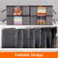 Clothes Storage Bag, Foldable Storage Bins Closet Organizer With Reinforced Handle Sturdy Fab-1696325561