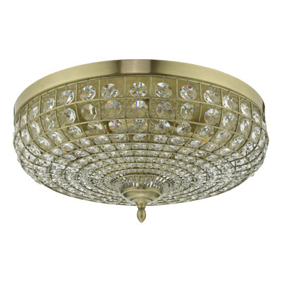 Dougan Crystal Flush Mount