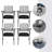 Loewus Waiting Room Chair with Metal Frame-1821744240