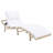 Laterrian Outdoor Wicker Chaise Lounge , Cushion Included-2002325617