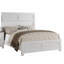 Blanc 1pc grand lit taille haute tête de lit panneau de fibres à densité moyenne panneau de particules mobilier de chambre à coucher conception de panneau unique