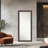 Attic Aged Non-Beveled Wood Framed Full-Length Floor Leaner Mirror-120950781