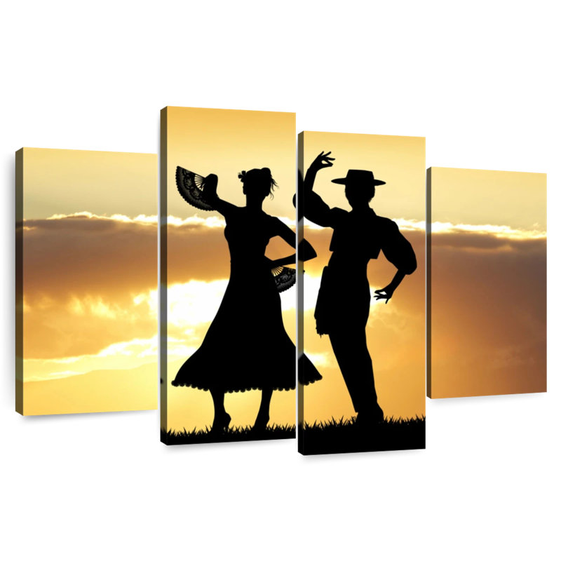 Enn Flamenco Dancers, 42" H x 68" W