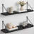 5.9"D x 24"W Floating Shelves for Wall,Bookshelf Organizers,Set of 2