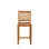 Elzas Outdoor Teak Bar Stool