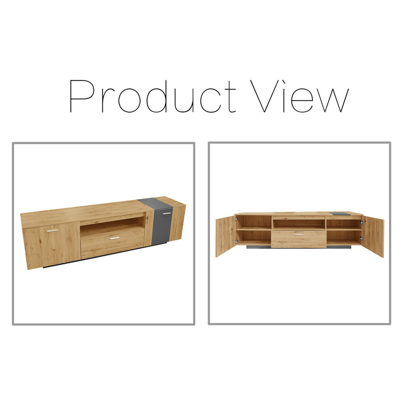 Crédence de rangement l 70,86 po Tymekia