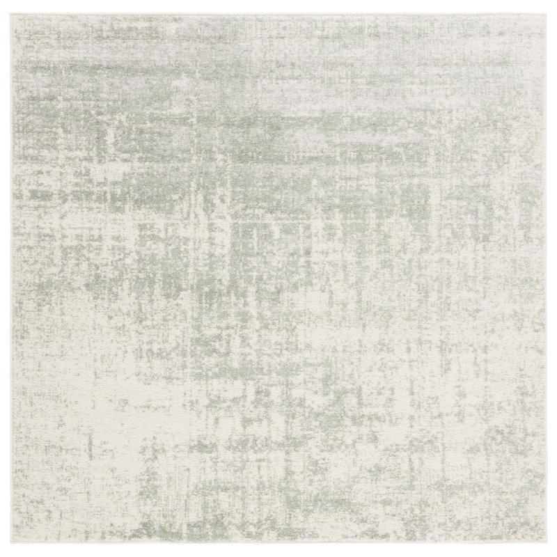Arrietty Abstract Indoor Rug, Square 6'