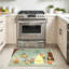 Tapis d'intérieur blanc lavable à la machine, motif de jeux d'hiver et Noël pour enfants-2061232085